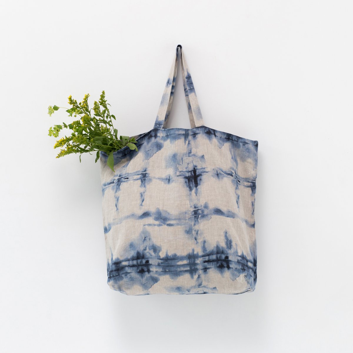 Tie Dye op natuurlijke linnen Big Bag