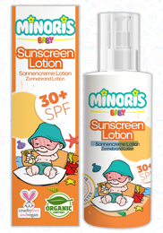 MINORIS BABY SOLCREM LOTION 30+ SPF 15OML