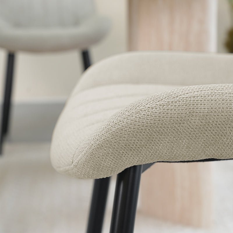 Silla de comedor Jarvis [juego de 2] [tela de lino]