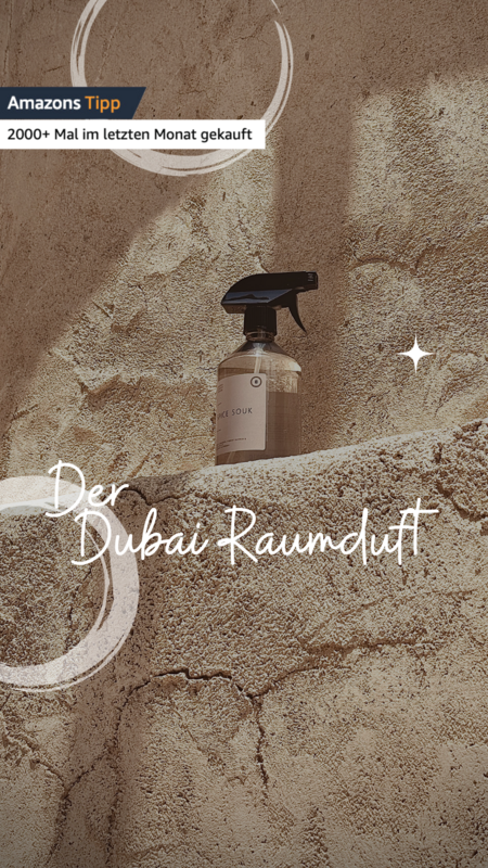 Spice Souk Raumspray 500ml – Orientalische Gewürze & Oud