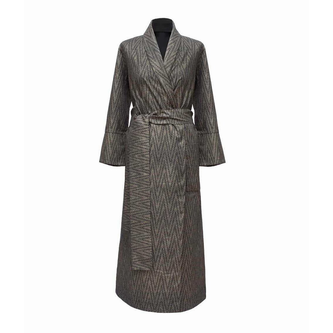 Satin badekåbe Twist Dark