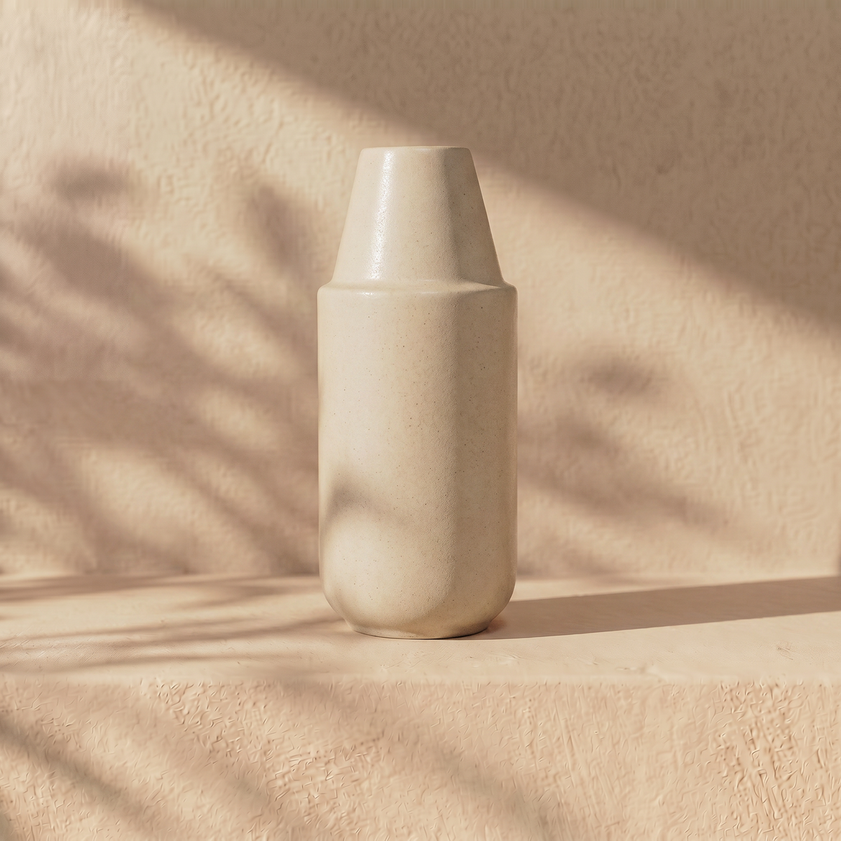 ohne Becher Beige