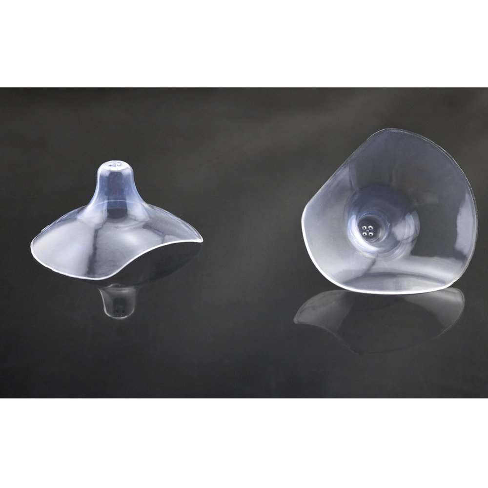 Protege-Mamelon Silicone Alimentaire 100% Naturel - set de 2