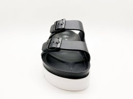 thies 1856 ® Ecofoam Plateau Sandal vegan black