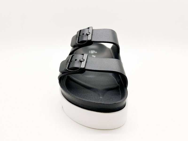 thies 1856 ® Ecofoam Plateau Sandal vegan black
