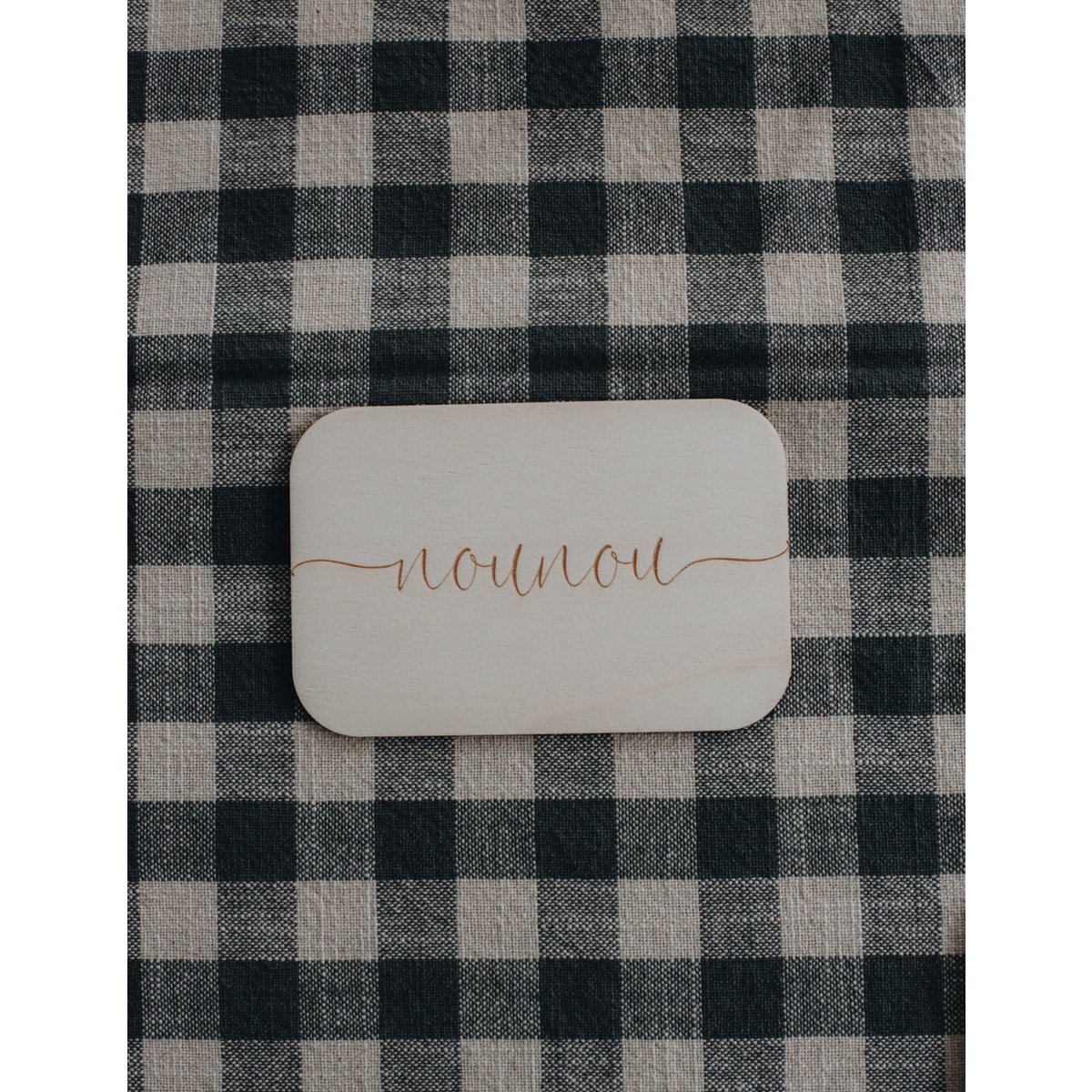 Mistress/Master/Nanny Wooden Greeting Cards