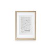 Photo Frame Wood Natural A5 22x31x4cm