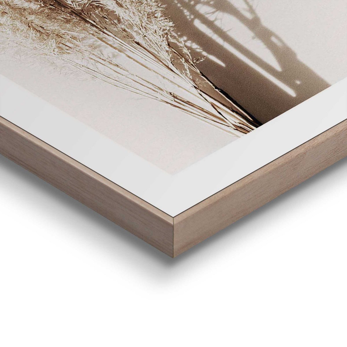 Gerahmtes Bild Slim Frame Sonniges Gras 40x30
