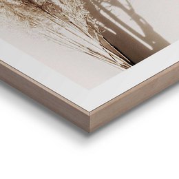 Gerahmtes Bild Slim Frame Sonniges Gras 40x30