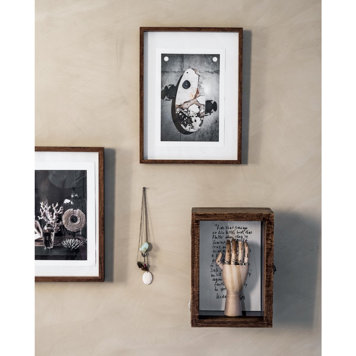 Photo Frame Wood Brown 31x41x2.5cm