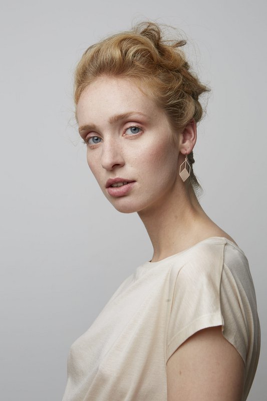Boucles d'oreilles "Pendule Simple" | plaqué or