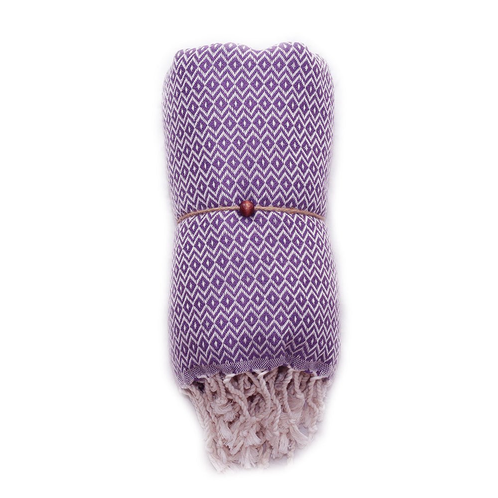Purple 100 cm x 180 cm 100% Cotton