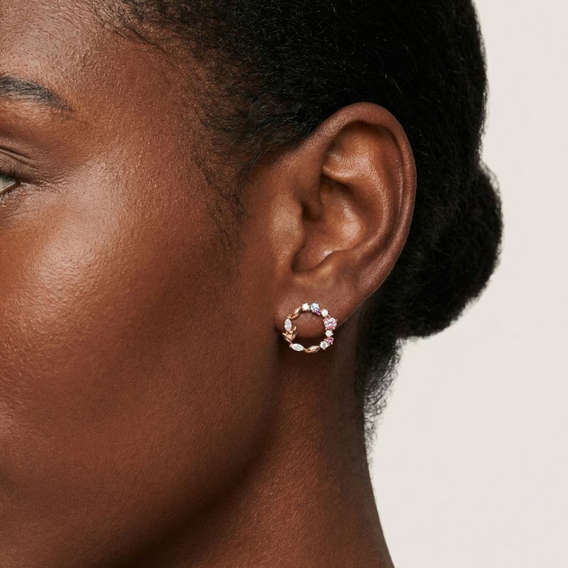 Juliette earrings - Rose Gold
