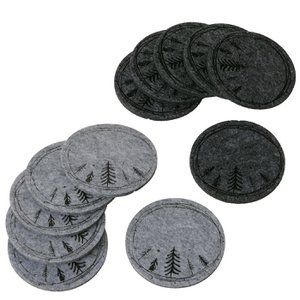 Coaster Oslo 6-piece D10cm felt