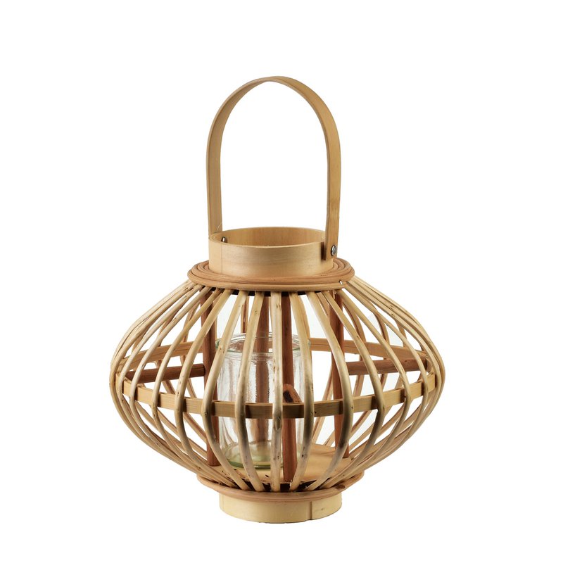 Lucie Natural Lantern27XH22CM
