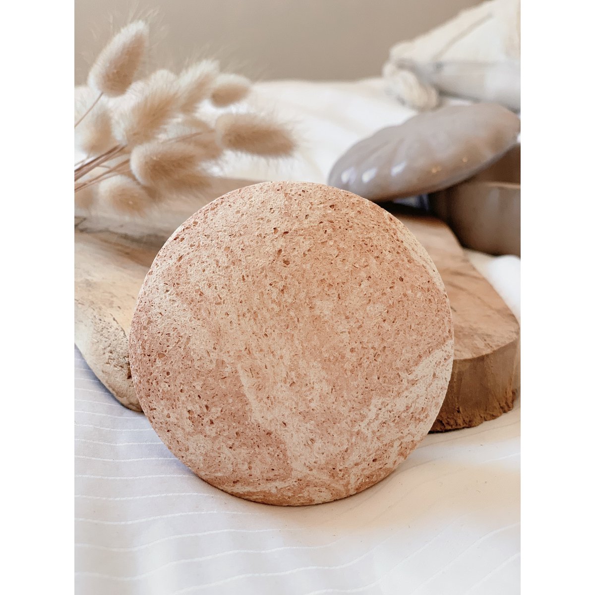 Exfoliating Pebble