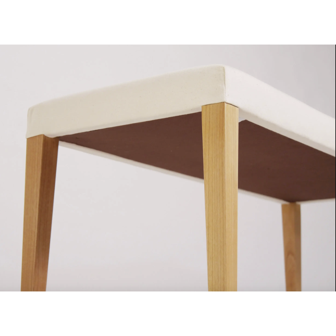 Banc avec coussin fixe
