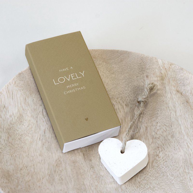 Little giftbox Lovely Christmas