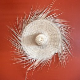 👒 Håndvævet bohemsk håndværkerhue - S / M / L