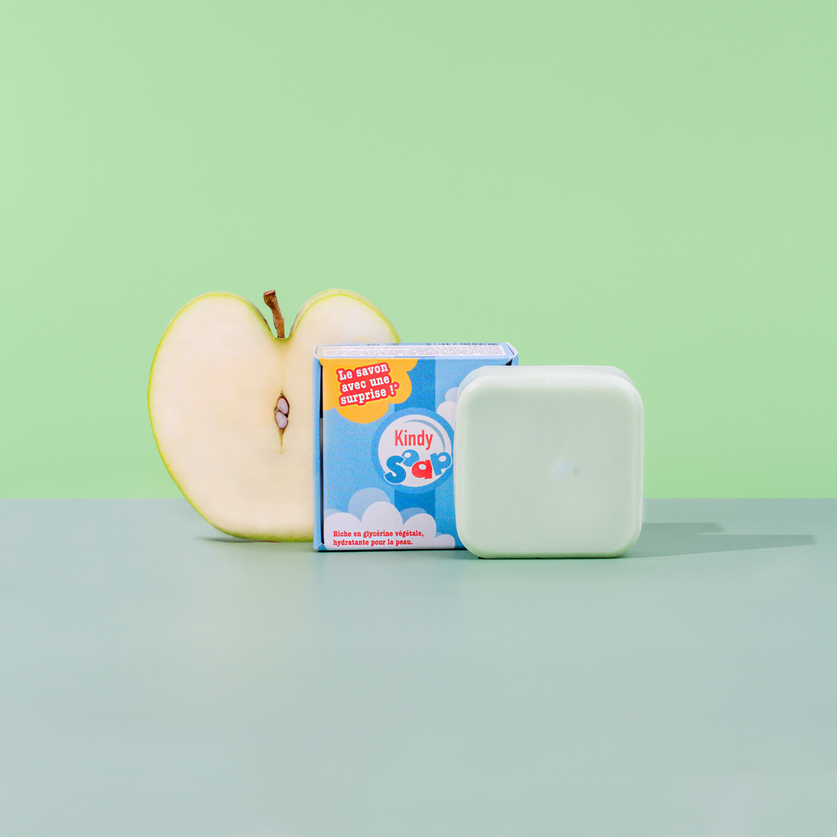 Kindy Mini Green "Savon-surprise"