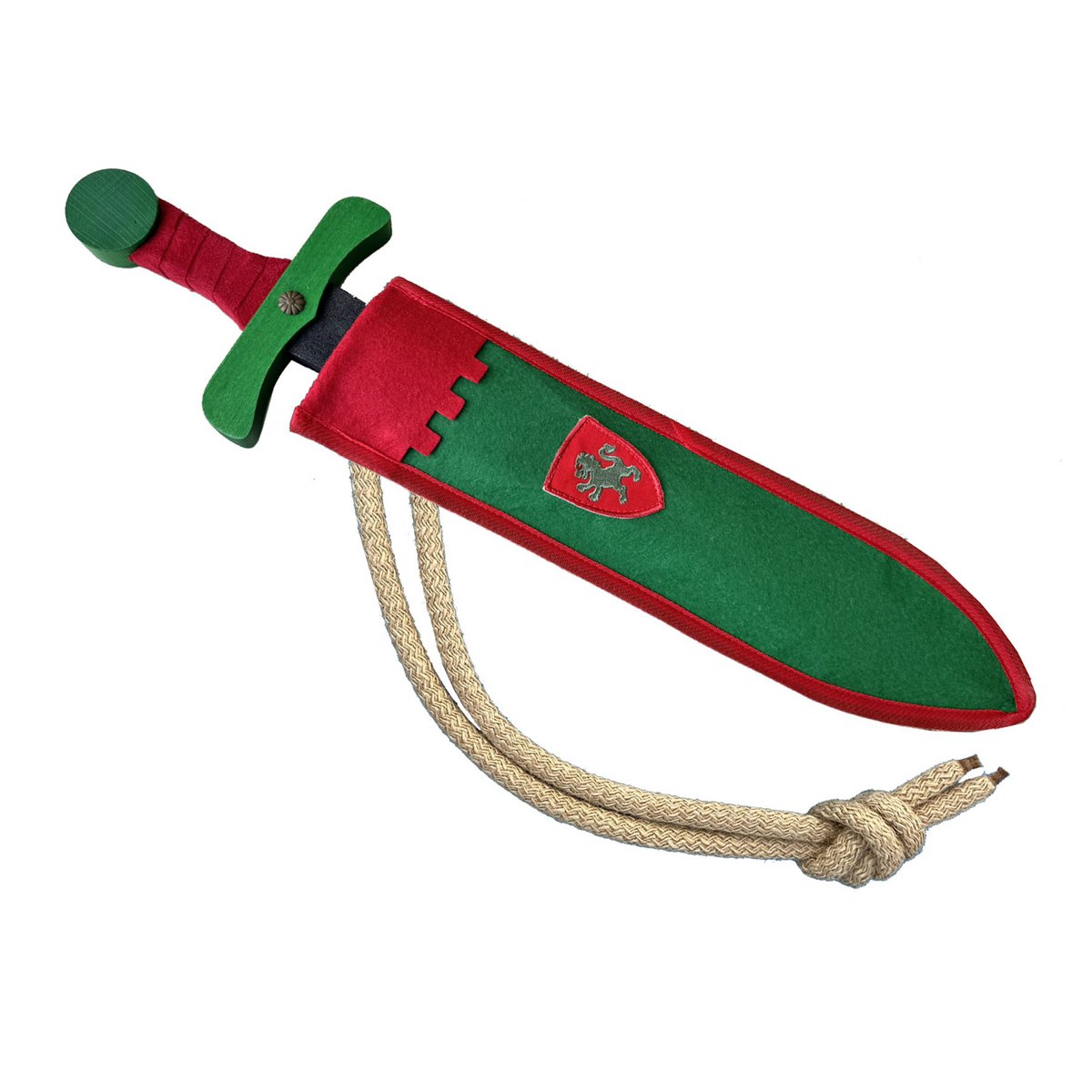 SWORD SOFTIK GREEN + LION POUCH - ST703F