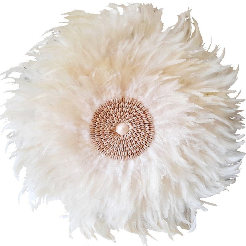 JUJU HAT WHITE, SHELL - 50 cm
