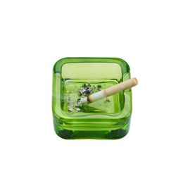 Cenicero de cristal 7,3*7,3cm-DL12