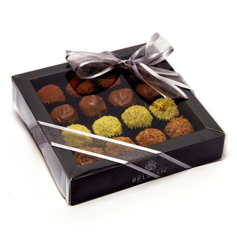 Geschenkbox Belgische Schokoladentrüffel (Mischung 1) 260 Grs