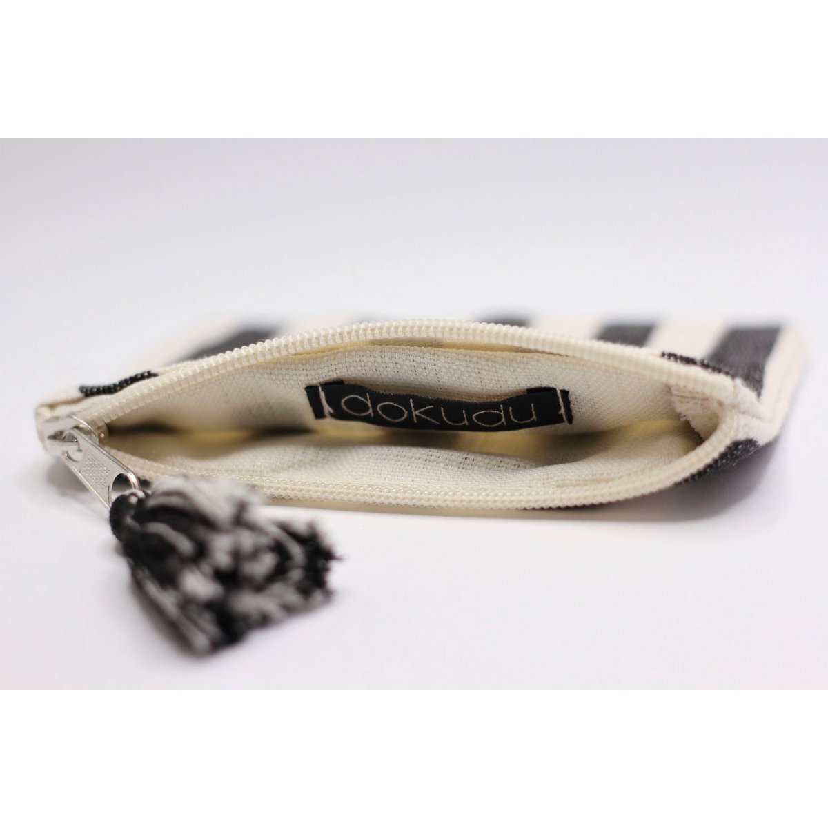 Handgemachte kleine Tasche Ole | Schwarz