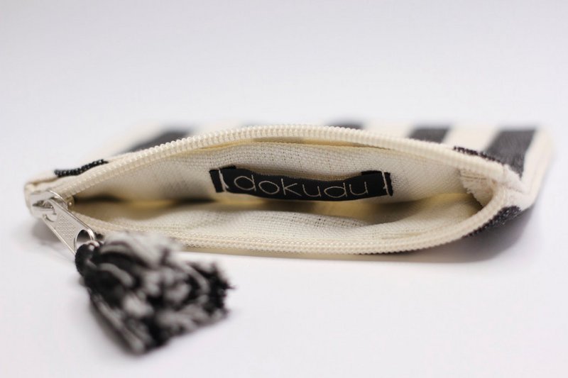 Handgemachte kleine Tasche Ole | Schwarz