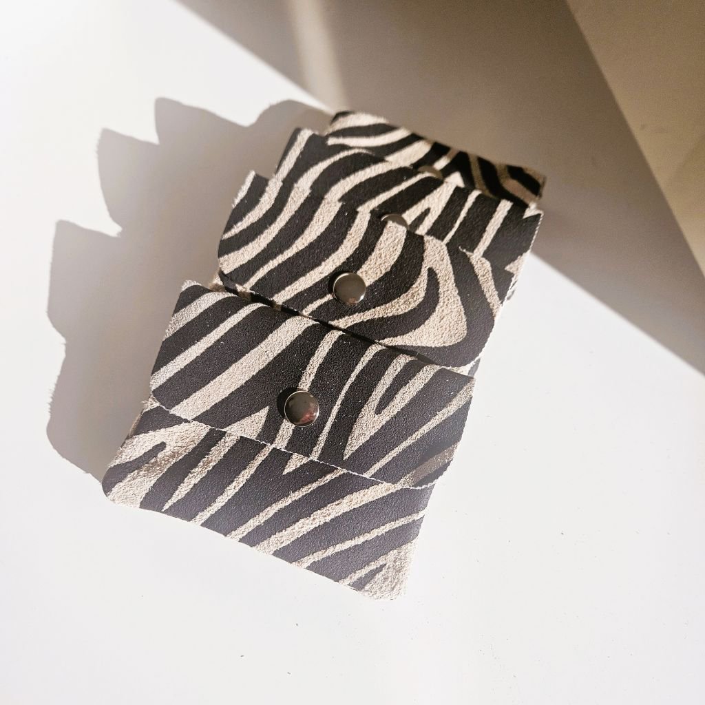 Mini Wallet Zebra