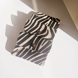 Mini Wallet Zebra