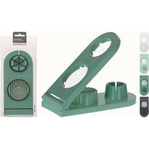 Egg slicer double plastic