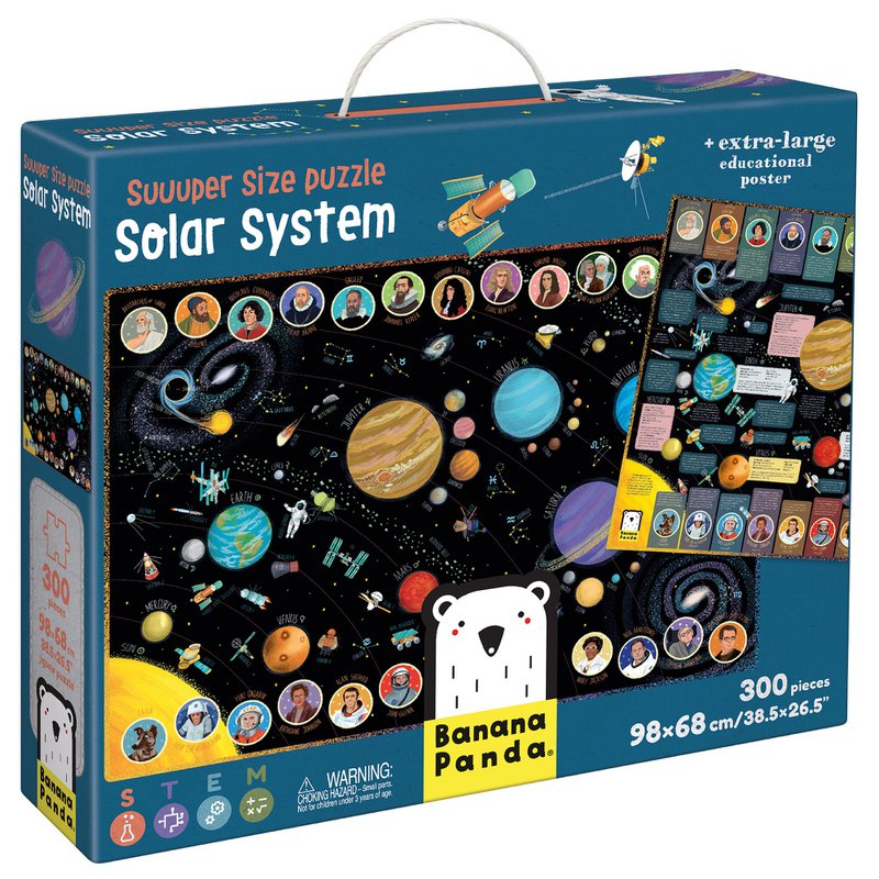 Puzzle de taille supérieure Système solaire