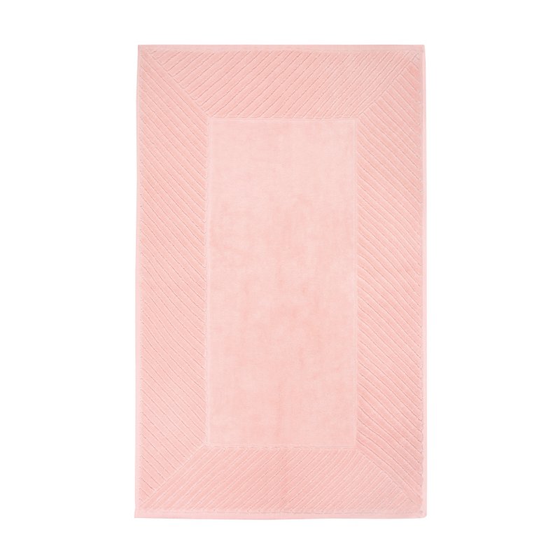 Mata łazienkowa 50 x 80 cm, 1200 gr./m², welur, srebrnoszary