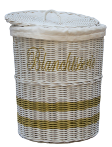 Laundry baskets L w/ linen bag 'Blanchisserie'