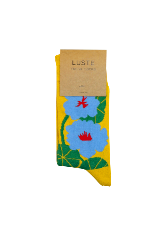 Stylish and Comfortable Nordic-Inspired Cotton Socks -Fresh Socks Nasturtium