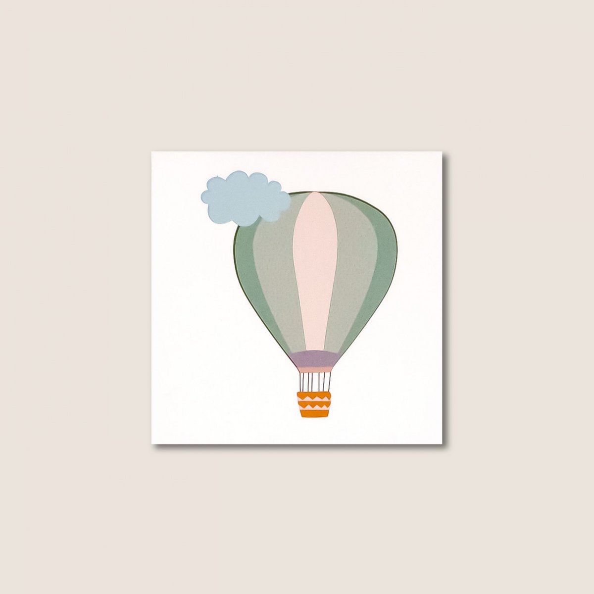 Tattoo - cloudy balloon