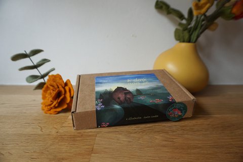 Cadeauset Ik denk aan je