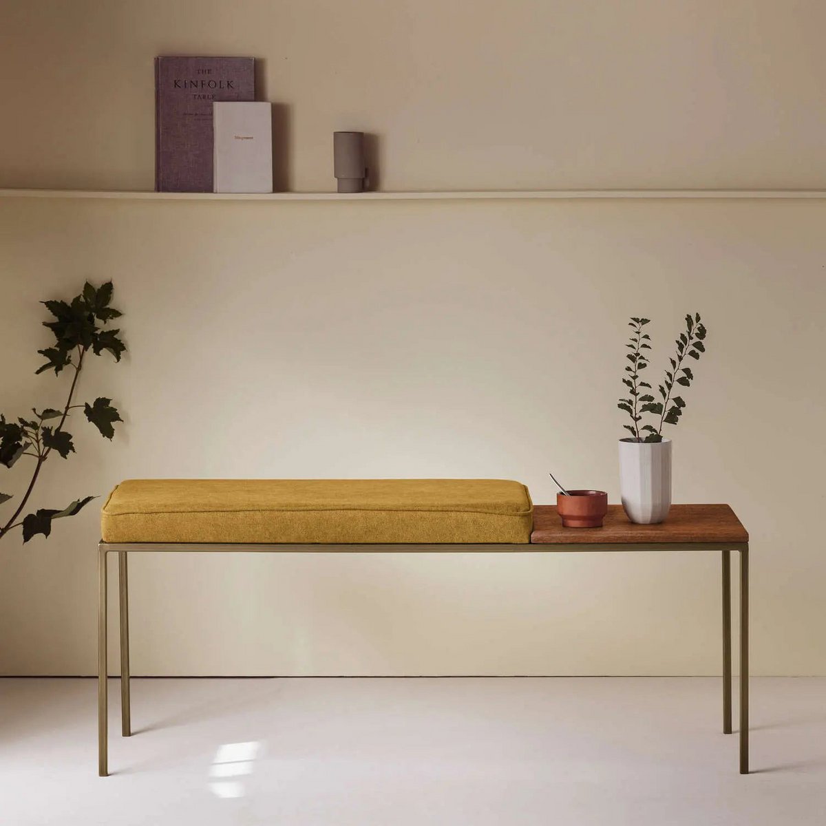 Gelb Gold Buchenholz, Nussbaum Beizung