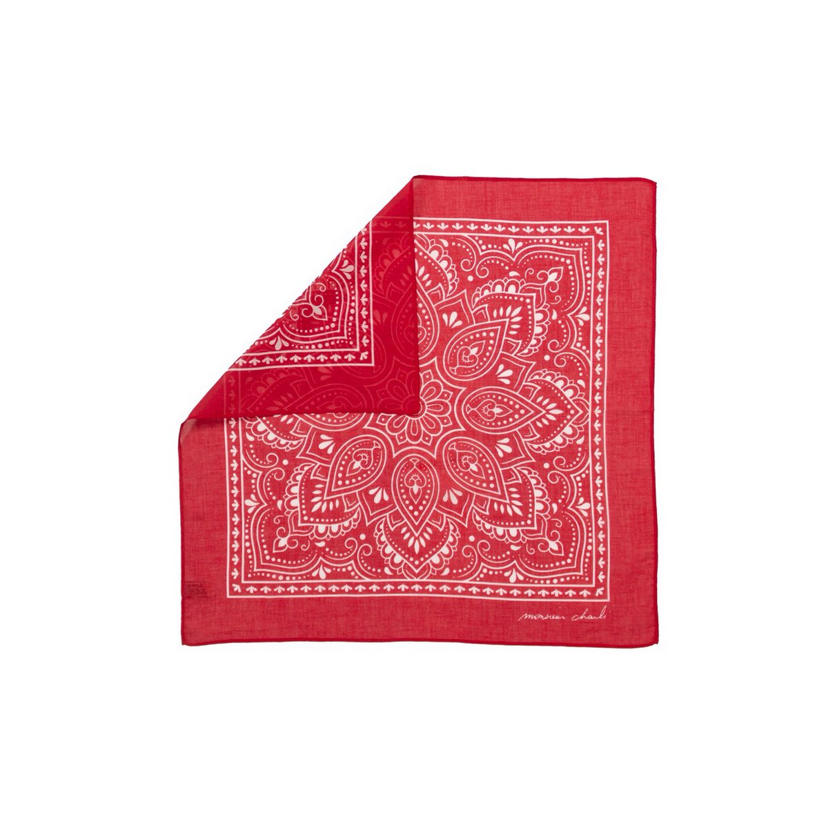 BIOLOGISCHE KATOEN BANDANA 55X55 CM