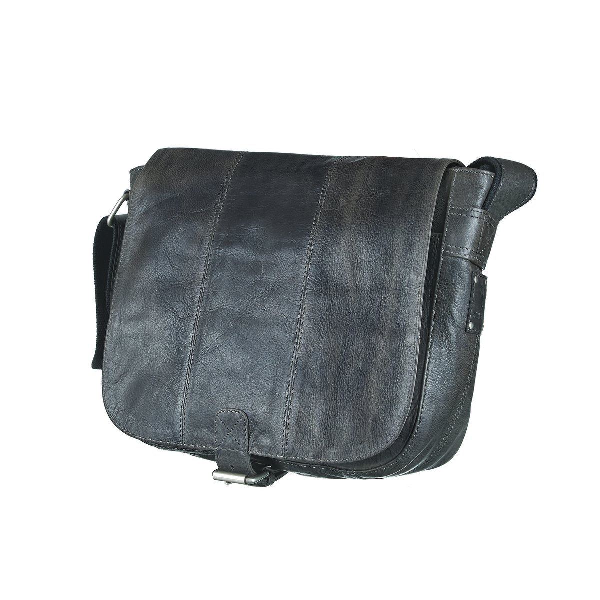 Veinticinco bolso de mensajero Antigo Cross Black *una bolsa dos estilos *