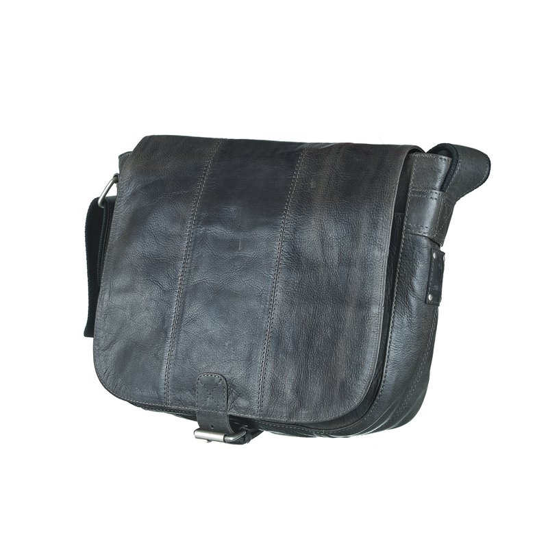 TWENTY FIVE MESSENGER BAG antigo cross black *ONE BAG TWO STYLES*