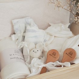 Baby Layette XL Sæt - 10-stk - creme