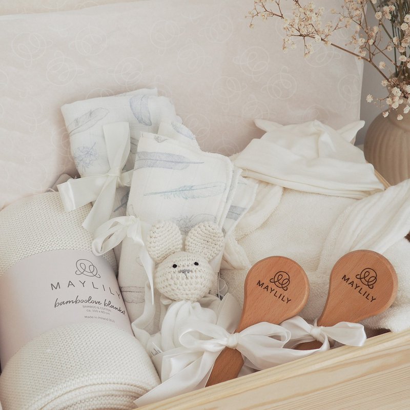 Baby Layette XL Sæt - 10-stk - creme
