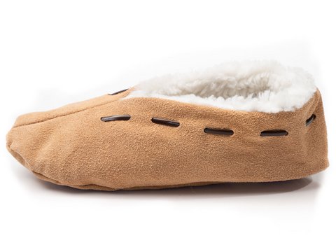 Suède pantoffels voor heren en dames | Bestel 2 maten groter!