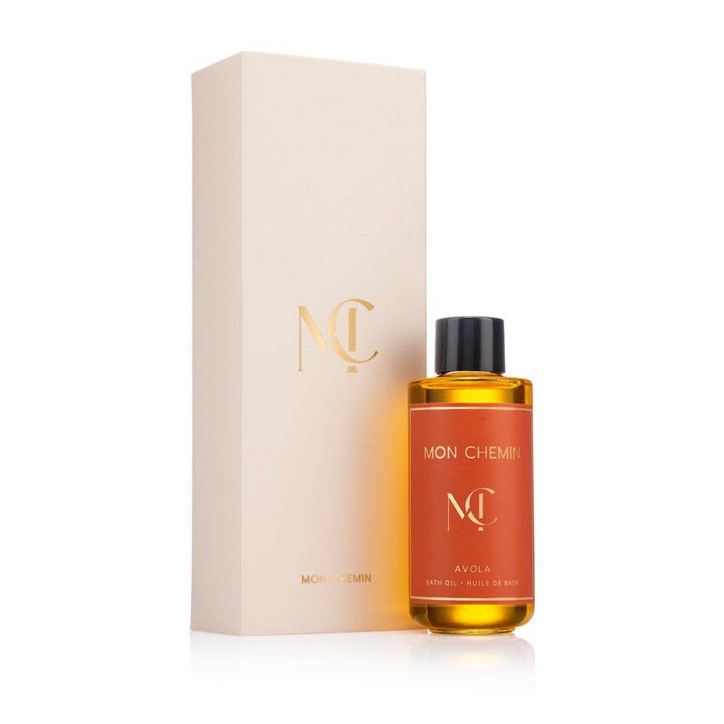 Mon Chemin® Luxury Bath Oil | Avola | Almond & Vanilla | Argan, Camellia & Baobab