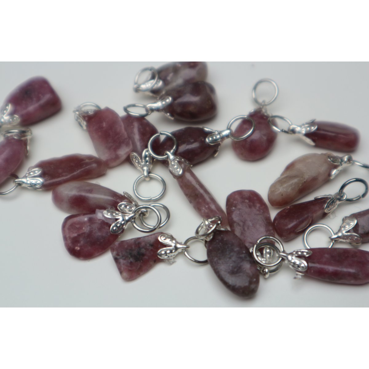 Lepidolite pendants