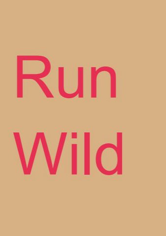 Sustainable card - Run Wild