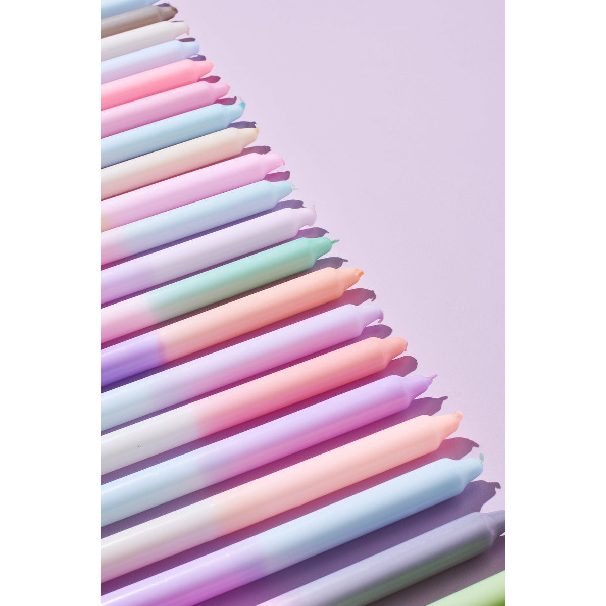 Dip Dye Kerzen Set: Tall Fall Edition